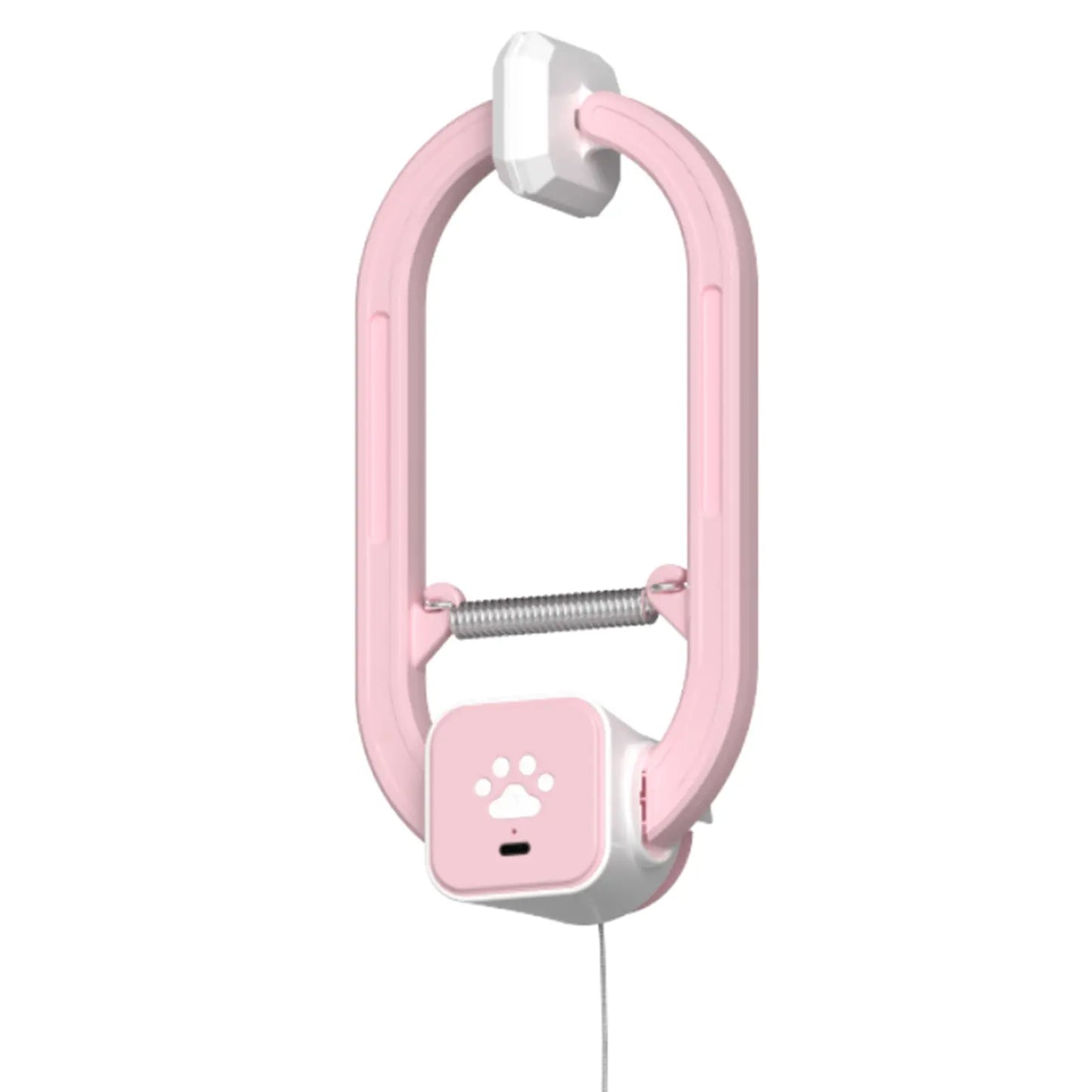 KittyHang™ Hands-Free Cat Entertainer – Smart Teaser Wand with Realistic Random Movement | Rechargeable, Durable Door Clip Design